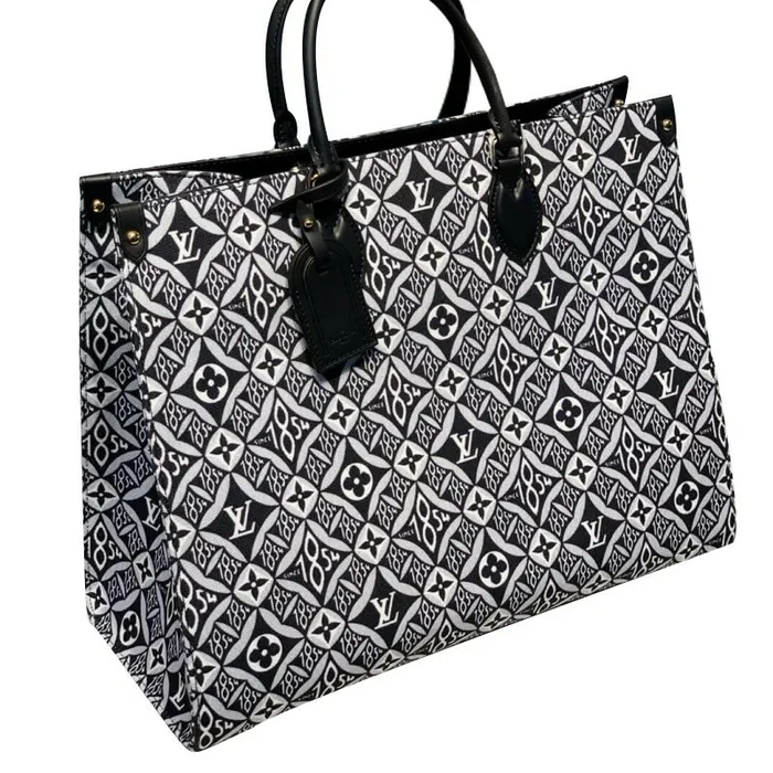 Louis Vuitton Denim Onthego M57207 GM 8211 Louis Vuitton Handbag Store Women Louis Vuitton Onthego Bag