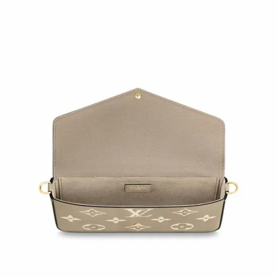 Louis Vuitton Flicie Pochette Gray M69977 Black M80482 8211 Louis Vuitton Handbag Store Women Louis Vuitton Shoulder and Totes