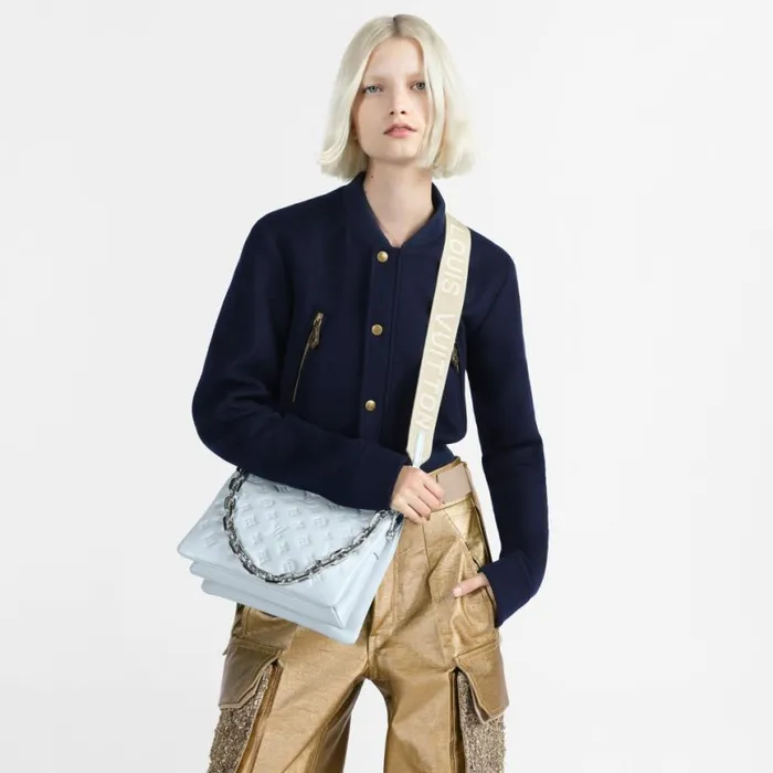 Louis Vuitton M21197 Coussin PM Blue Glacier 8211 Louis Vuitton Handbag Store Women Louis Vuitton Coussin Bag