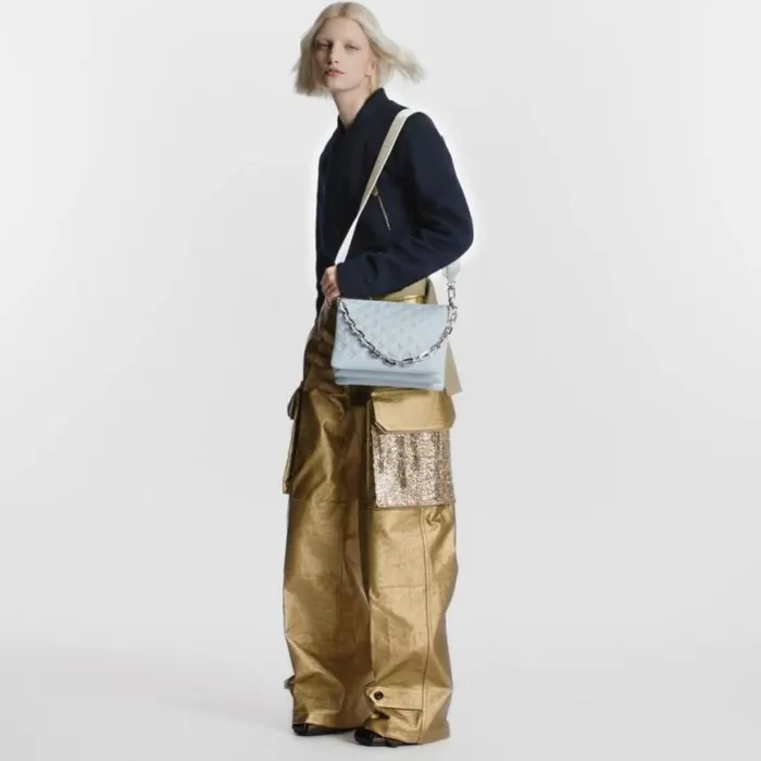Louis Vuitton M21197 Coussin PM Blue Glacier 8211 Louis Vuitton Handbag Store Women Louis Vuitton Coussin Bag