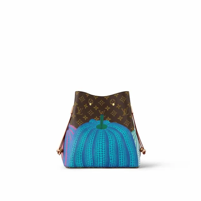 Louis Vuitton M46473 LV X YK Pumpkin Prin Nono MM 8211 Louis Vuitton Handbag Store Women Louis Vuitton NeoNoe Bag