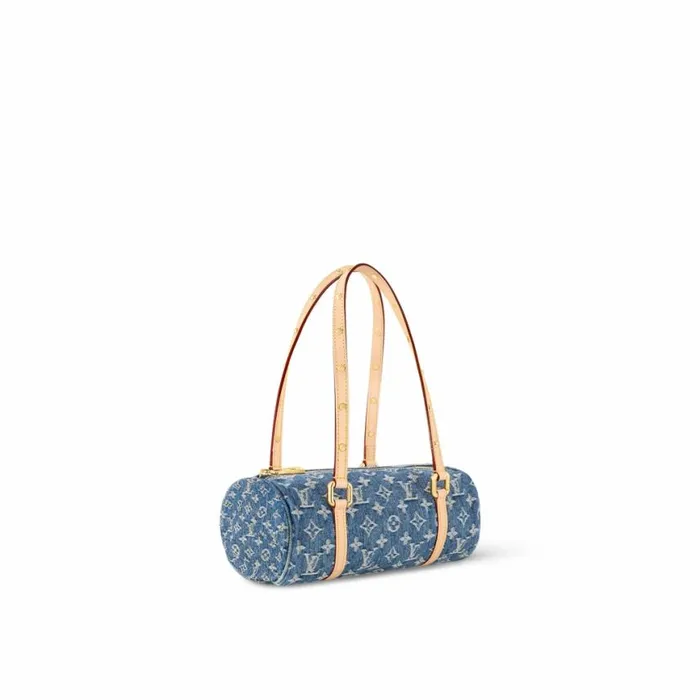 Louis Vuitton M46830 Papillon Denim Blue 8211 Louis Vuitton Handbag Store Men Louis Vuitton Bags