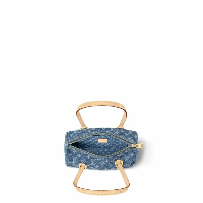 Louis Vuitton M46830 Papillon Denim Blue 8211 Louis Vuitton Handbag Store Men Louis Vuitton Bags