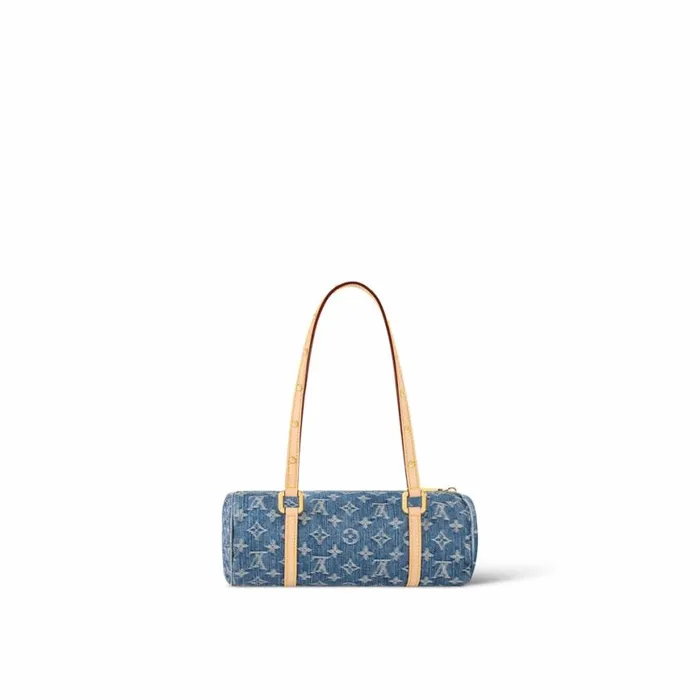 Louis Vuitton M46830 Papillon Denim Blue 8211 Louis Vuitton Handbag Store Men Louis Vuitton Bags