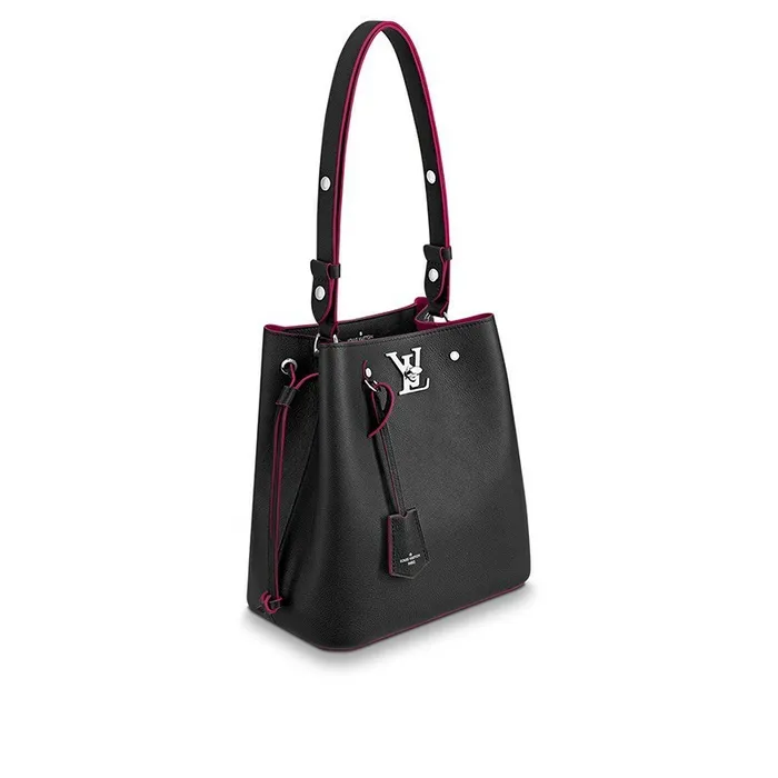 Louis Vuitton M54677 Lockme Bucket 8211 Louis Vuitton Handbag Store Women Louis Vuitton Shoulder and Totes