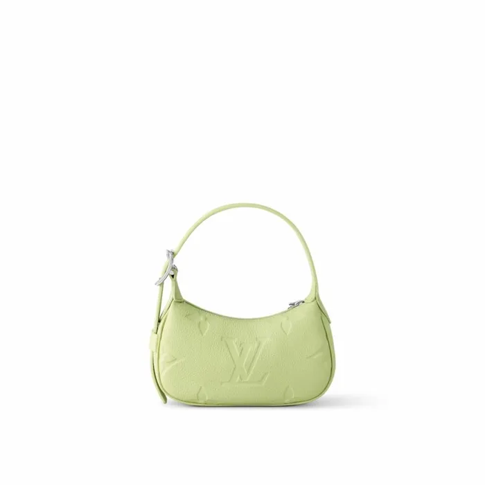 Louis Vuitton M82425 Mini Moon Light Green 8211 Louis Vuitton Handbag Store Women Louis Vuitton Loop Hobo Bag