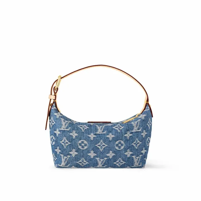 Louis Vuitton M82949 Hills Pochette Denim Blue 8211 Louis Vuitton Handbag Store Women Louis Vuitton Shoulder and Totes