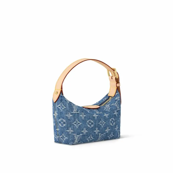 Louis Vuitton M82949 Hills Pochette Denim Blue 8211 Louis Vuitton Handbag Store Women Louis Vuitton Shoulder and Totes
