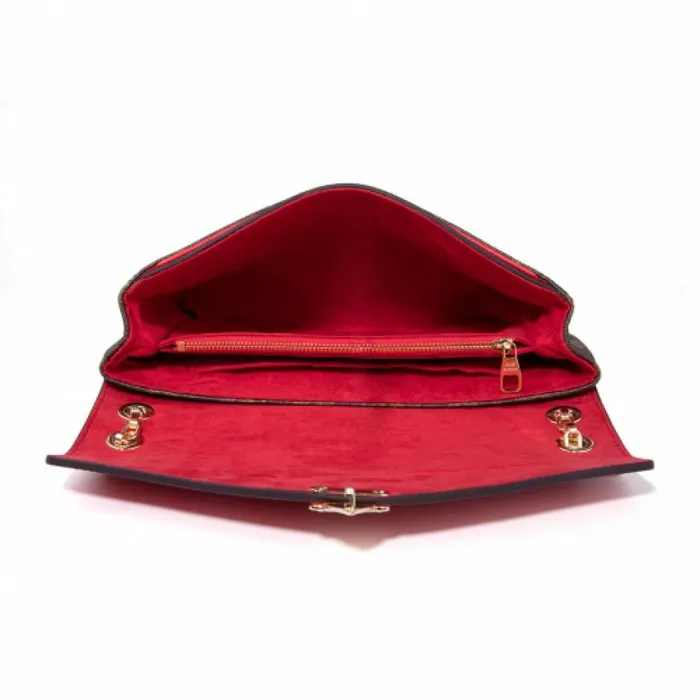 Louis Vuitton Monogram Canvas Pallas Chain M41201 Cerise 8211 Louis Vuitton Handbag Store Women Louis Vuitton Shoulder and Totes
