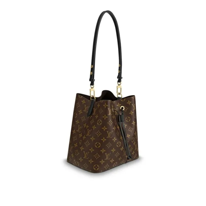 Louis Vuitton Neonoe Monogram Black M44020 8211 Louis Vuitton Handbag Store Women Louis Vuitton NeoNoe Bag