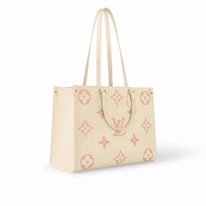 Louis Vuitton OnTheGo MM M21575 Crme Rose Trianon 8211 Louis Vuitton Handbag Store Women Louis Vuitton Onthego Bag