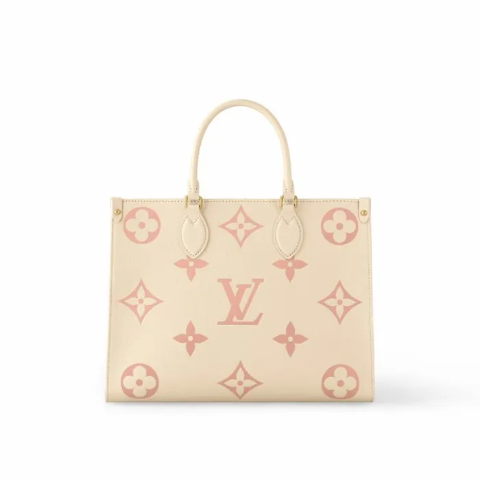 Louis Vuitton OnTheGo MM M21575 Crme Rose Trianon 8211 Louis Vuitton Handbag Store Women Louis Vuitton Onthego Bag