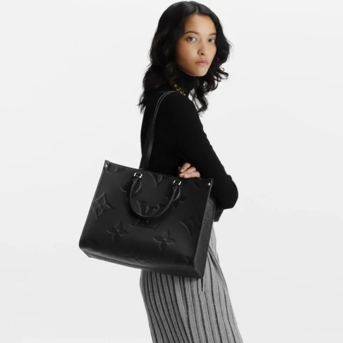 Louis Vuitton OnTheGo MM M45595 Black 8211 Louis Vuitton Handbag Store Women Louis Vuitton Onthego Bag