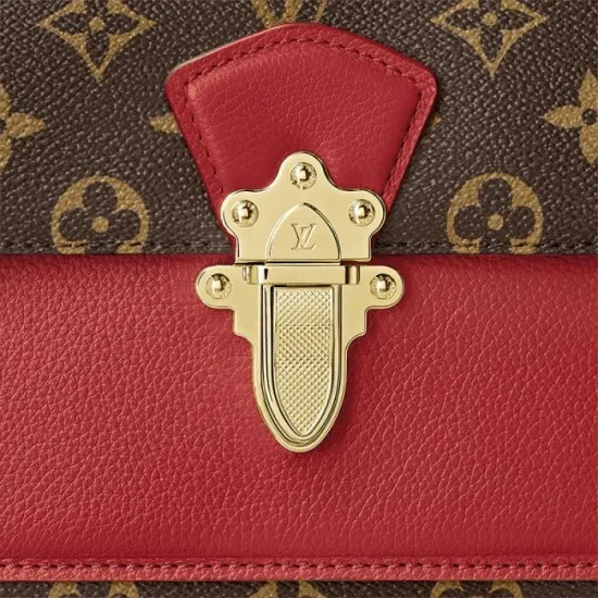 Louis Vuitton Victoire Cherry M41731 Black M41730 Burgundy M41732 8211 Louis Vuitton Handbag Store Women Louis Vuitton Shoulder and Totes
