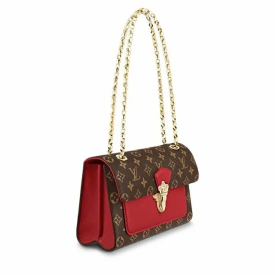 Louis Vuitton Victoire Cherry M41731 Black M41730 Burgundy M41732 8211 Louis Vuitton Handbag Store Women Louis Vuitton Shoulder and Totes