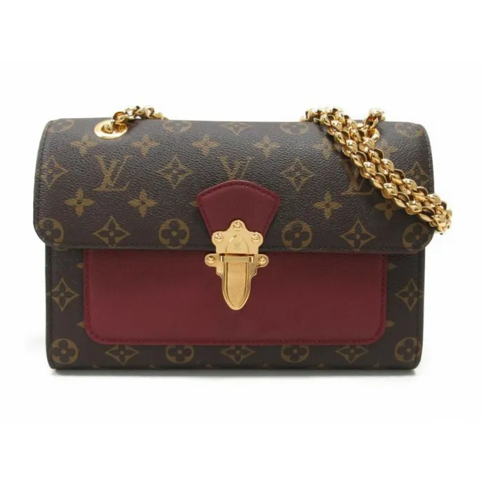 Louis Vuitton Victoire Cherry M41731 Black M41730 Burgundy M41732 8211 Louis Vuitton Handbag Store Women Louis Vuitton Shoulder and Totes