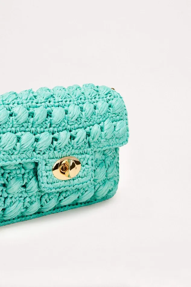 Luisa Spagnoli Clutch And Pochette Women Ilia Turquoisegold Luisa Spagnoli Clutch And Pochette Women Ilia Turquoisegold