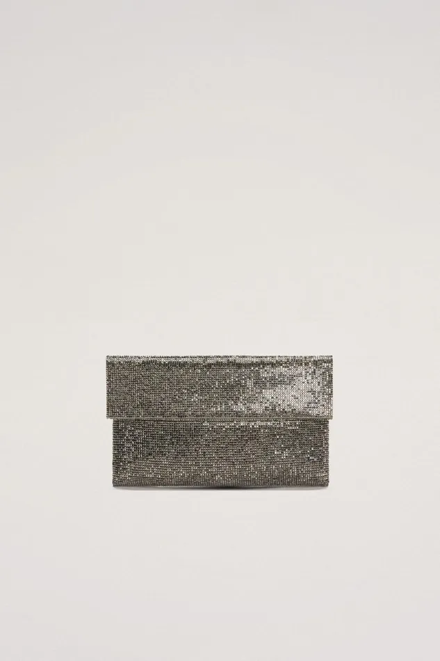 Luisa Spagnoli Clutch And Pochette Women Imma Smokegunmetal