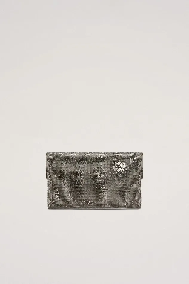 Luisa Spagnoli Clutch And Pochette Women Imma Smokegunmetal Luisa Spagnoli Clutch And Pochette Women Imma Smokegunmetal
