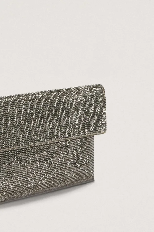 Luisa Spagnoli Clutch And Pochette Women Imma Smokegunmetal Luisa Spagnoli Clutch And Pochette Women Imma Smokegunmetal