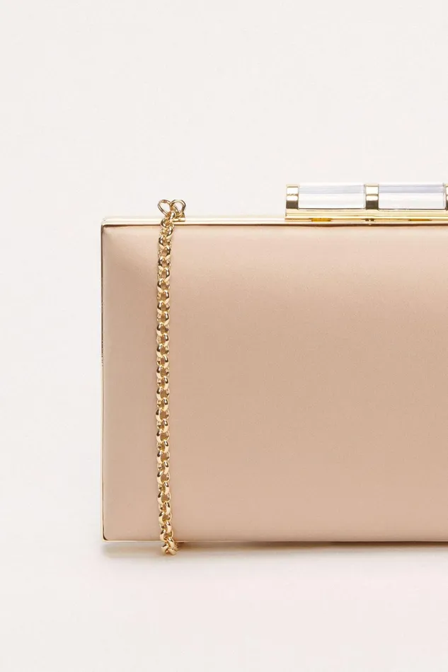 Luisa Spagnoli Clutch And Pochette Women Ivy Beigelight Gold Luisa Spagnoli Clutch And Pochette Women Ivy Beigelight Gold