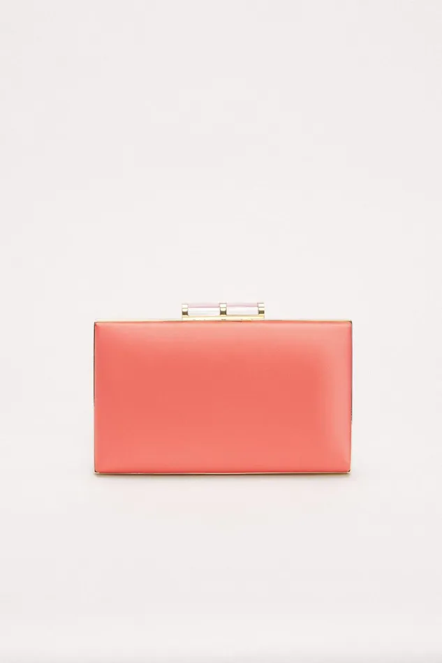 Luisa Spagnoli Clutch And Pochette Women Ivy Corallight Gold Luisa Spagnoli Clutch And Pochette Women Ivy Corallight Gold