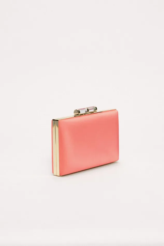 Luisa Spagnoli Clutch And Pochette Women Ivy Corallight Gold Luisa Spagnoli Clutch And Pochette Women Ivy Corallight Gold