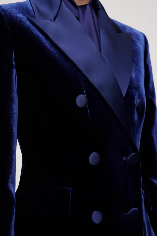 Luisa Spagnoli Jackets and Blazers Women Sace Bluette Luisa Spagnoli Jackets and Blazers Women Sace Bluette