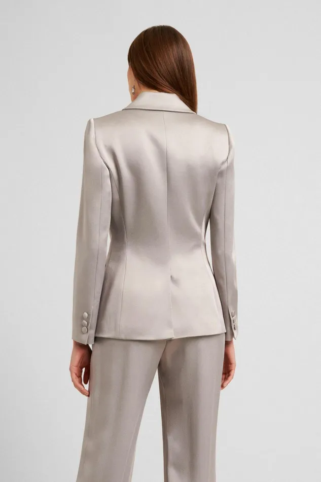 Luisa Spagnoli Jackets and Blazers Women Salgari Grey Luisa Spagnoli Jackets and Blazers Women Salgari Grey