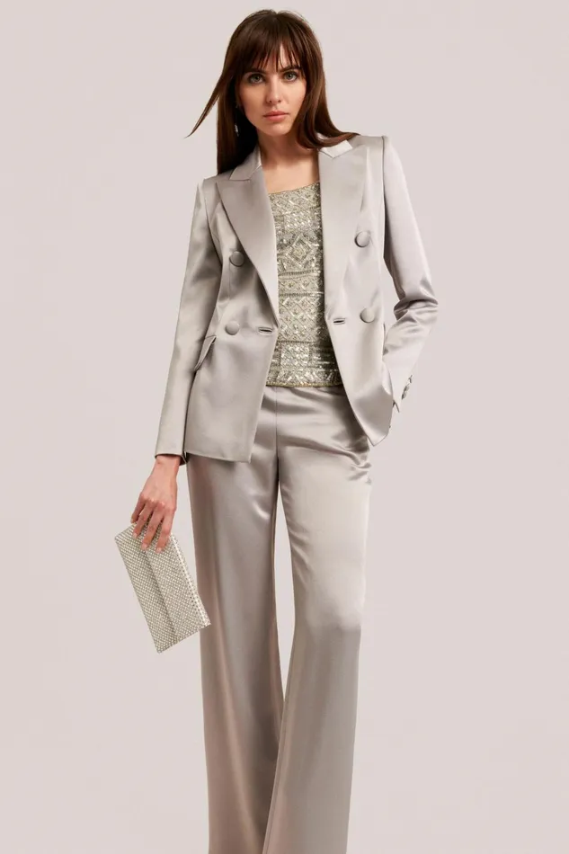 Luisa Spagnoli Jackets and Blazers Women Salgari Grey Luisa Spagnoli Jackets and Blazers Women Salgari Grey