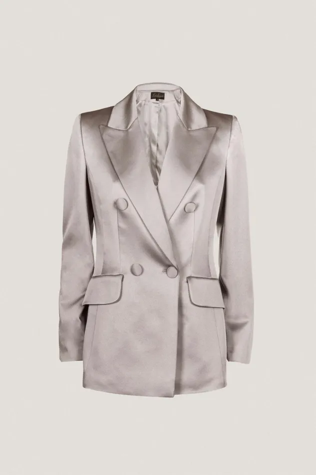 Luisa Spagnoli Jackets and Blazers Women Salgari Grey Luisa Spagnoli Jackets and Blazers Women Salgari Grey