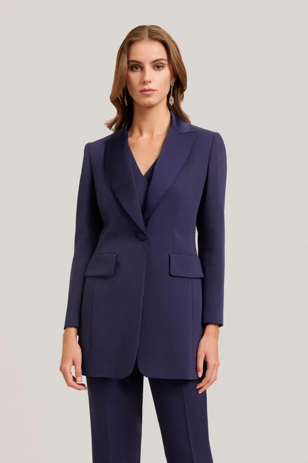 Luisa Spagnoli Jackets and Blazers Women Siberia Blue