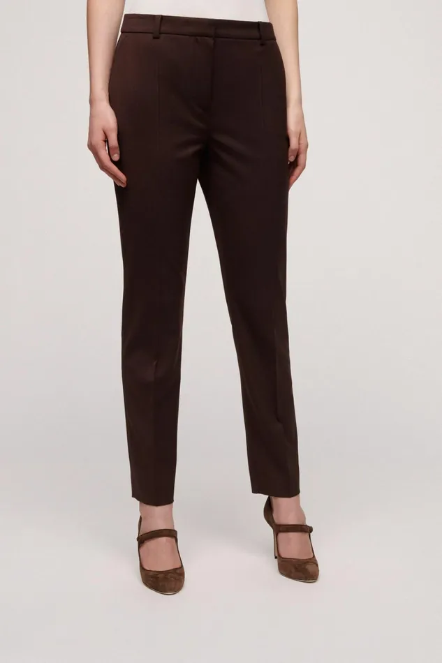 Luisa Spagnoli Pants Women Officina Brown