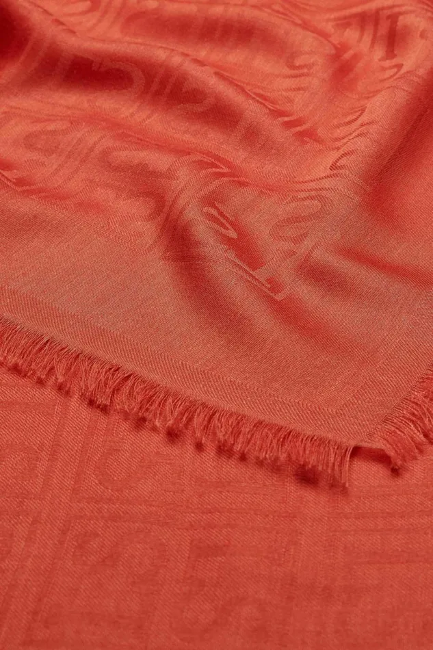 Luisa Spagnoli Scarves And Foulards Women Romanzo Orange Luisa Spagnoli Scarves And Foulards Women Romanzo Orange