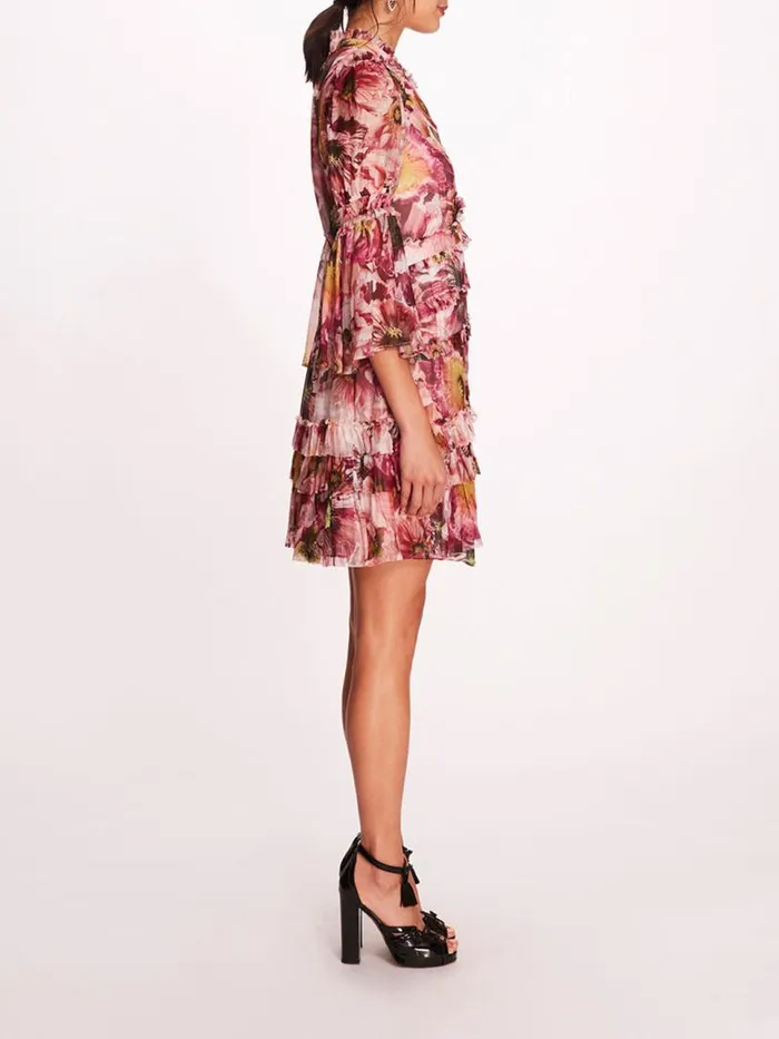 Marchesa Marchesa Rosa Mali Mini Dress Blush 8211 Women