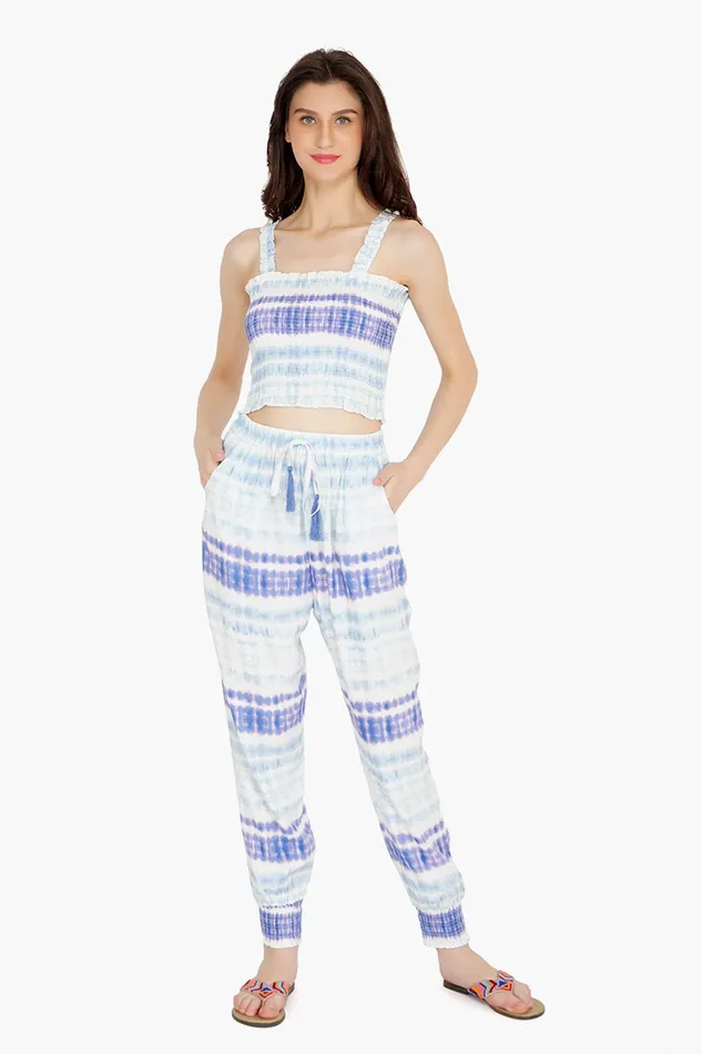 Marina Tie Dye Trouser Pants America and Beyond Women