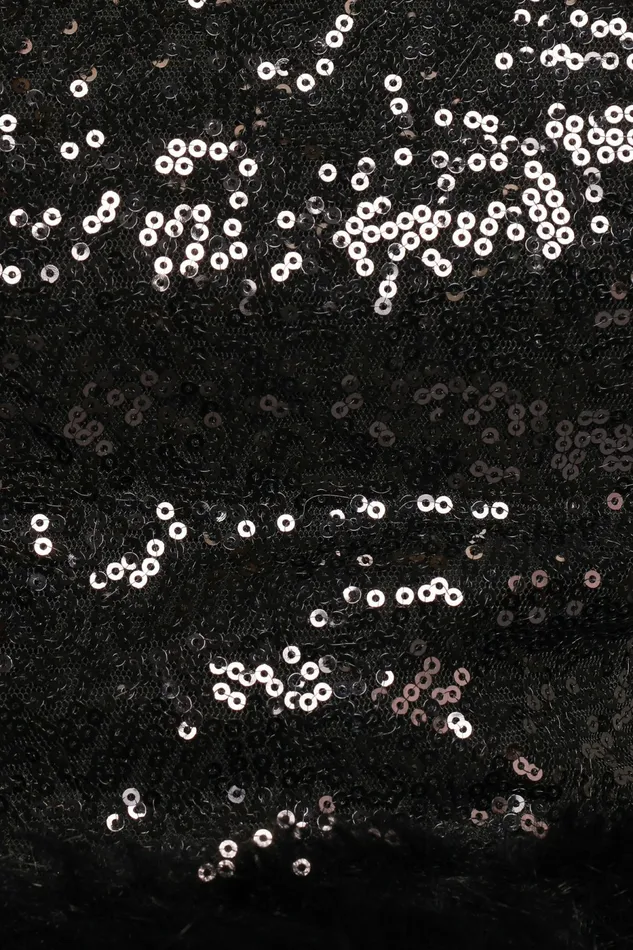Matching Sets Petal and Pup Women Della Sequin Halter Top Black