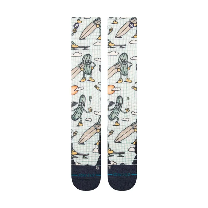 Medium Poly Snow Otc Socks Feeling Pickled 8211 Multi Men Stance Over The Calf