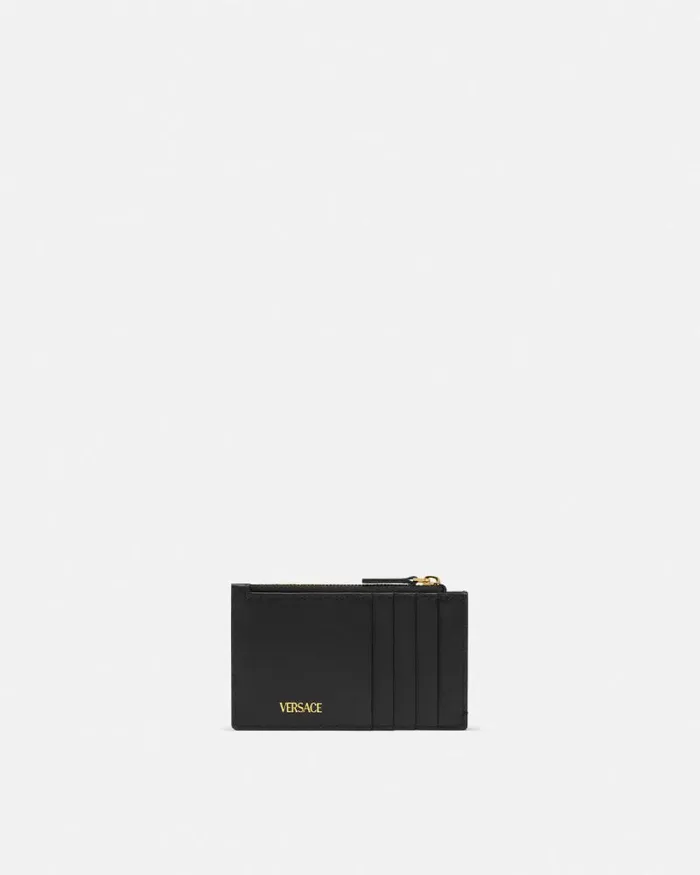 Medusa 03995 Card Holder Blackgold Women Versace Wallets