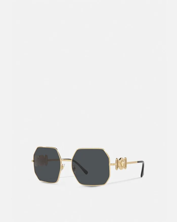Medusa Biggie Sunglasses Blackgold Women Versace Sunglasses