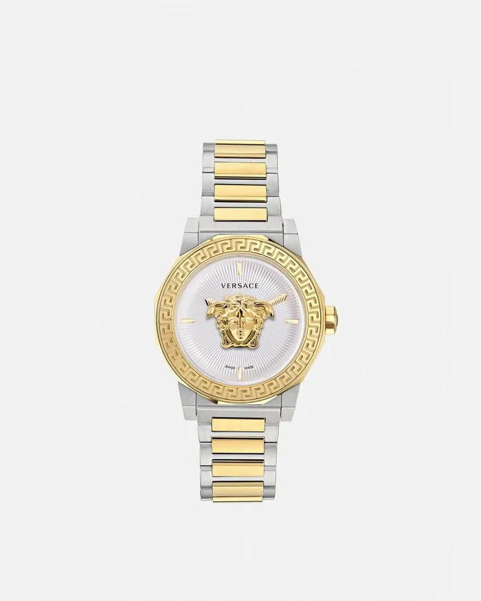 Medusa Deco Watch Silvergold Women Versace Watches