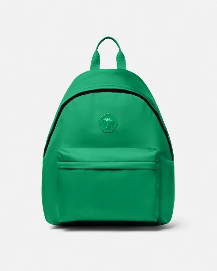 Medusa Kids Backpack Green Children Versace Accessories