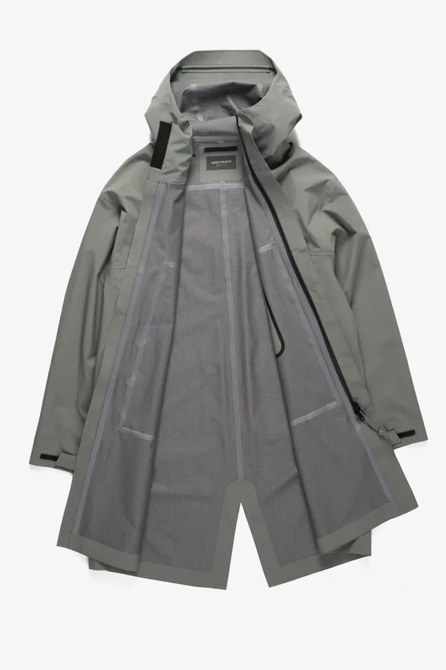 Men 3L Waterproof M51 Parka Pewter Norse Projects Outerwear