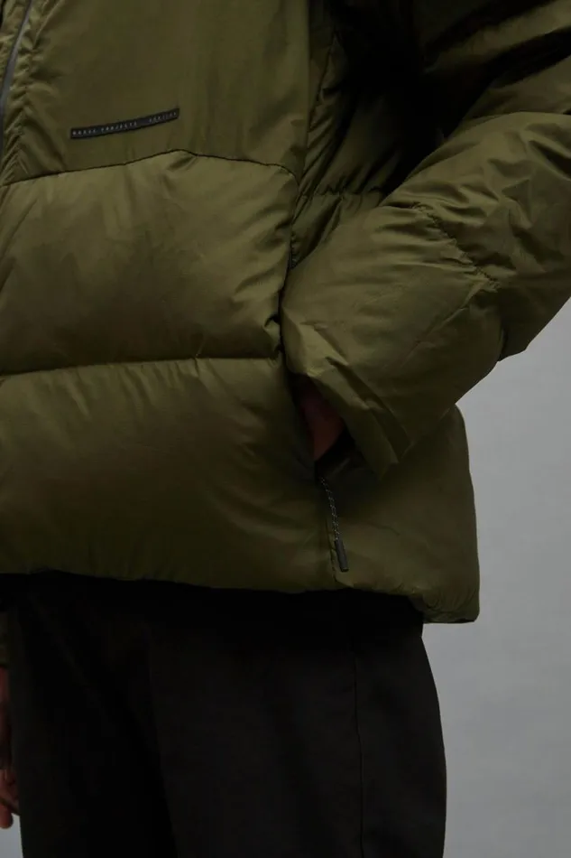 Men Asger Pertex Quantum Down Jacket Army Green Norse Projects Outerwear