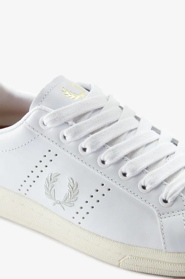 Men B721 Whitelight Oyster Fred Perry Shoes
