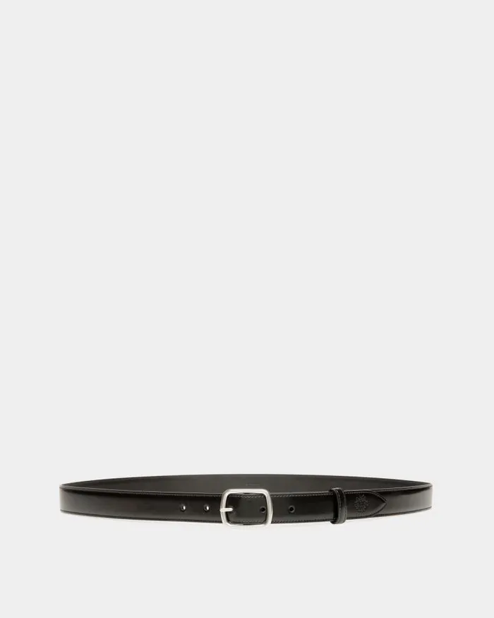 Men Bally Belts Orson 25mm Belt In Black Leather Black