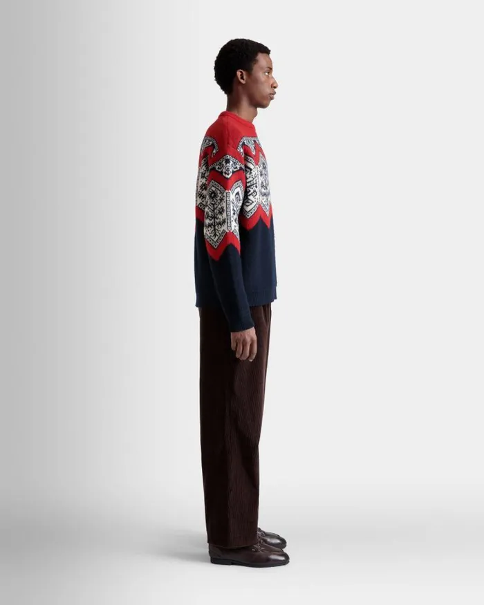 Men Bally Pants Winter Capsule Pleated Pants In Ebano Cotton Corduroy Brown Men Bally Pants Winter Capsule Pleated Pants In Ebano Cotton Corduroy Brown
