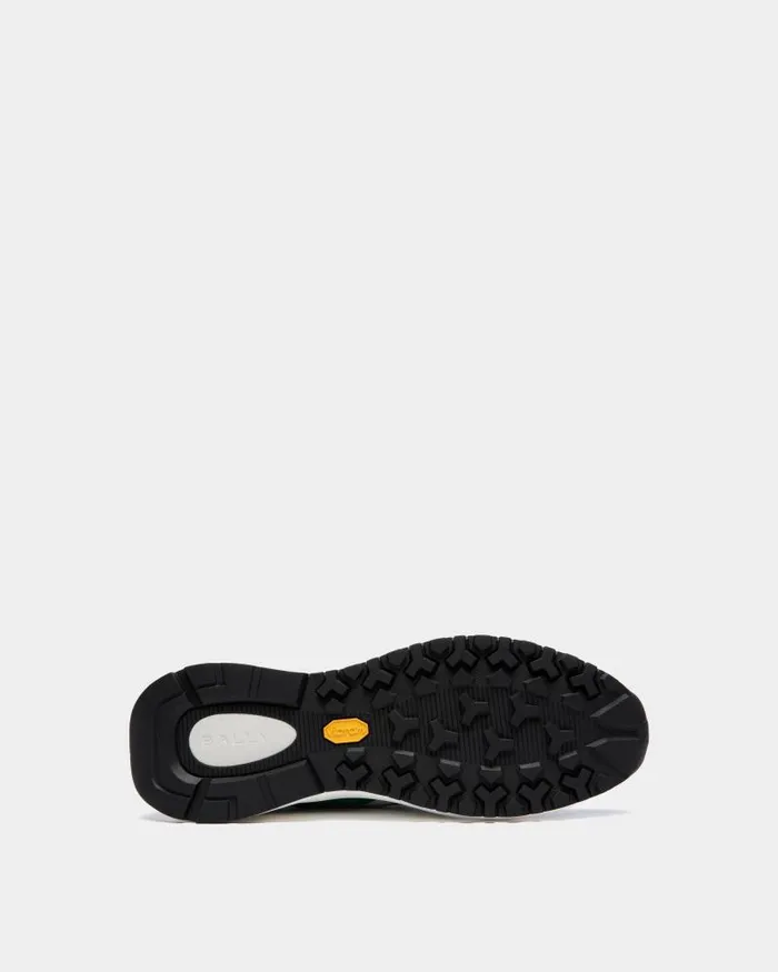 Men Bally Sneakers Outline Sneaker In Black Nylon Black Men Bally Sneakers Outline Sneaker In Black Nylon Black