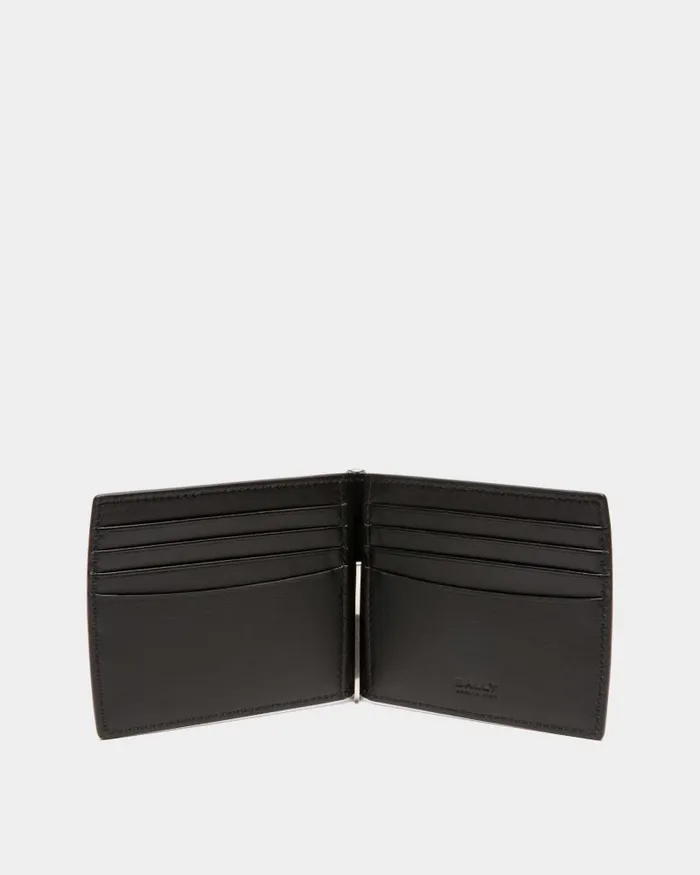 Men Bally Wallets and Card Holders Busy Bally Bifold Wallet In Black Leather Black Men Bally Wallets and Card Holders Busy Bally Bifold Wallet In Black Leather Black