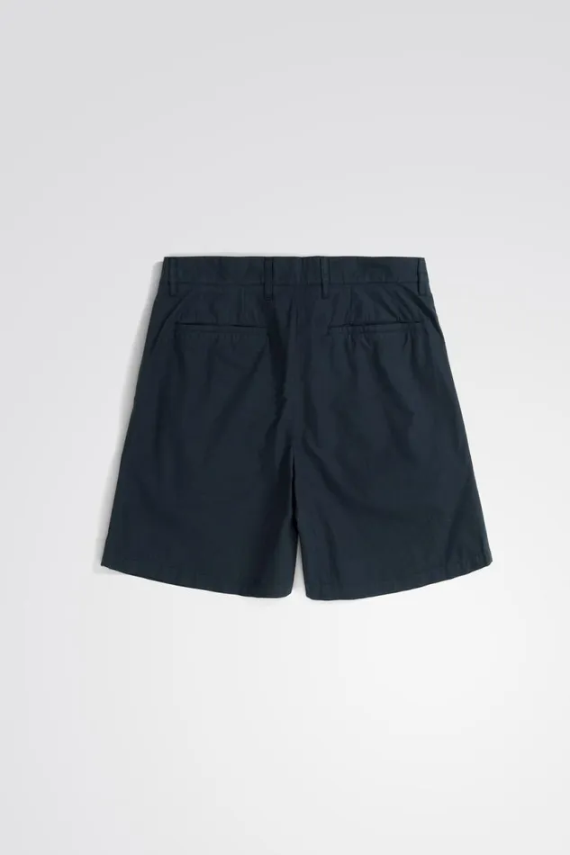 Men Benn Relaxed Typewriter Pleated Short Dark Navy Norse Projects Shorts